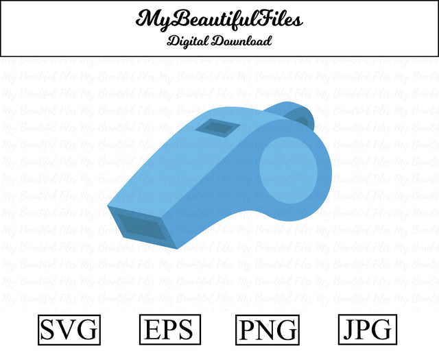 Whistle Clipart SVG MyBeautifulFiles 
