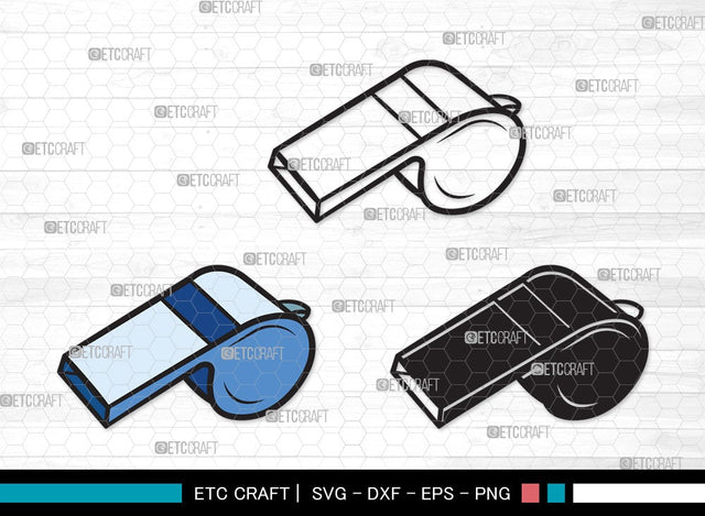 Whistle SVG | Sport Svg | Sports Whistle Svg | Coach Whistle Svg | Whistle Clipart SVG ETC Craft 