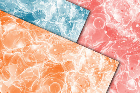 White Alcohol Ink Digital Papers Digital Pattern Old Market 