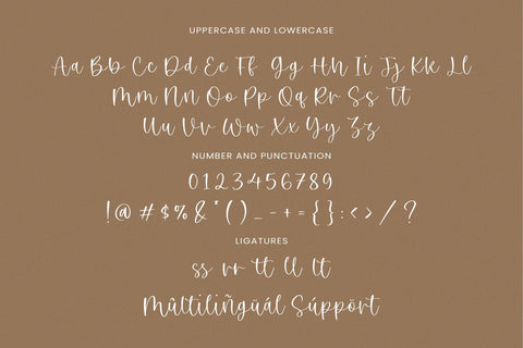 White Butter Font Timur type 