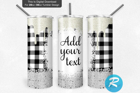 White Chocolate Drip 20 oz / 30 oz Tumbler PNG Sublimation Regulrcrative 