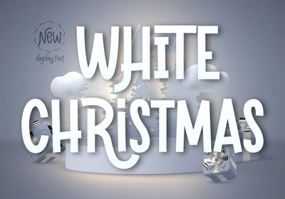 White Christmas Font BB Digital Arts 