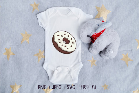 White Donut SVG Aisyah 