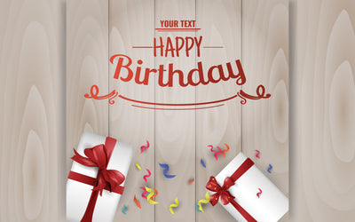 White gift box with shiny red ribbons, bow and spewed confetti particles and stars. Vector festive illustration SVG naemmiah021 