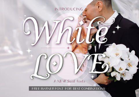 White Love Font BB Digital Arts 