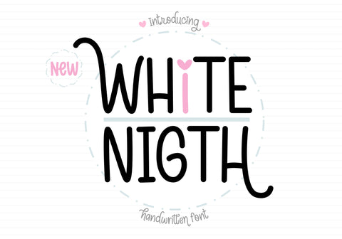 White Nigth Font BB Digital Arts 