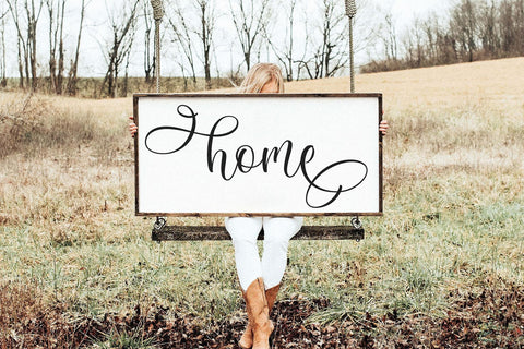 White Oak - Farmhouse Script Font Font KA Designs 