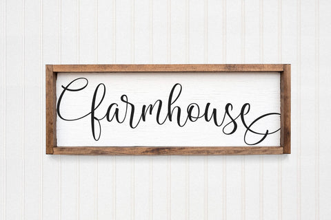 White Oak - Farmhouse Script Font Font KA Designs 
