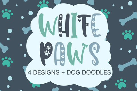 White Paws Font Freeling Design House 