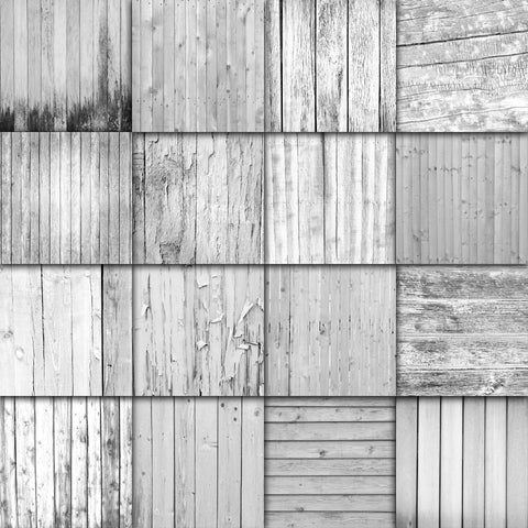 White Wood Fence Textures Digital Paper Sublimation Old Market 