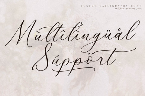 Whitley Pattrycia - Luxury Calligraphy Font Font Storytype Studio 