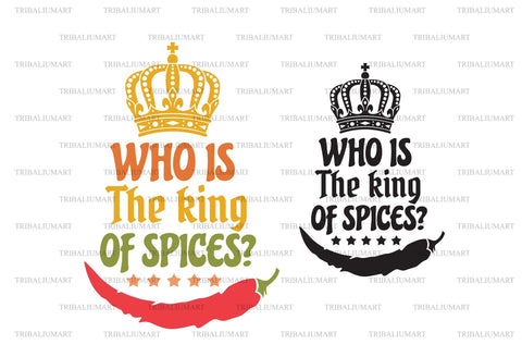 Who is the king of spices? SVG TribaliumArtSF 