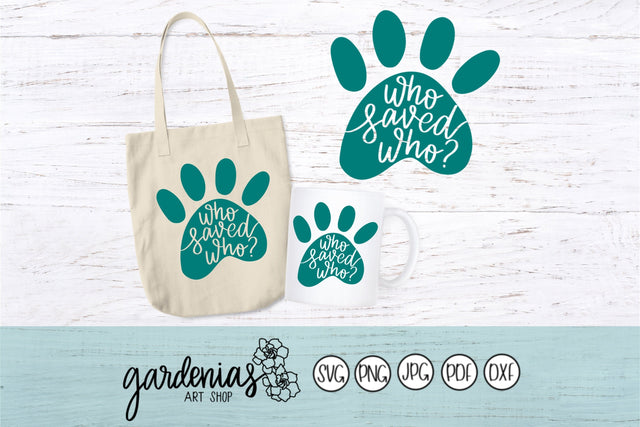 Who Saved Who? SVG Gardenias Art Shop 
