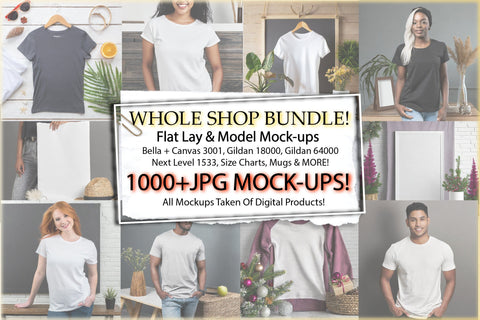 Whole Shop Mockup Bundle Mock Up Photo Creativeart88 