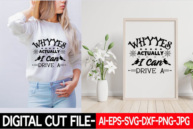 Why Yes Actually I Can Drive A SVG Blessedprint 