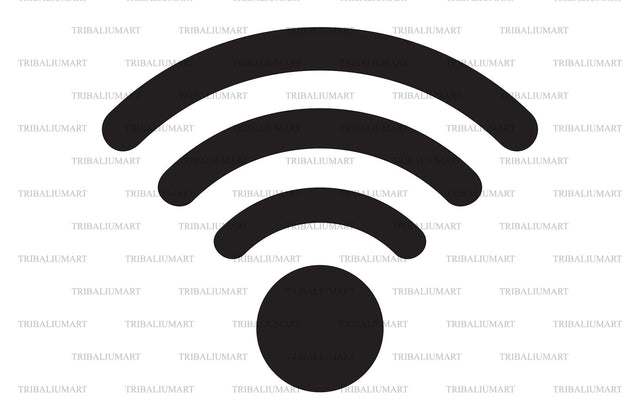 Wi fi sign SVG TribaliumArtSF 