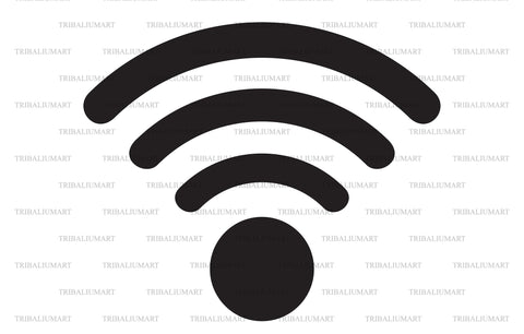 Wi fi sign SVG TribaliumArtSF 