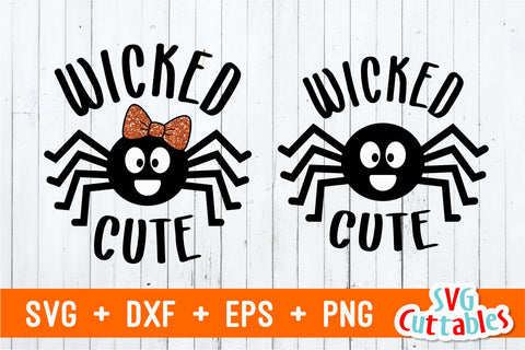 Wicked Cute | Halloween Cut File SVG Svg Cuttables 