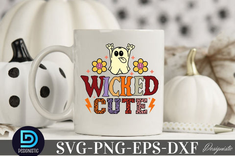 Wicked cute, Halloween Sublimation SVG Design Sublimation DESIGNISTIC 