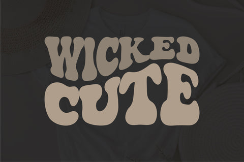 Wicked Cute svg, Funny Halloween Svg, Halloween onesie svg, Toddler Halloween Shirt Svg, Kids Halloween Shirt Svg, Halloween Baby SVG Fauz 