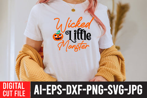 Wicked Little Monster SVG Cut File SVG BlackCatsMedia 