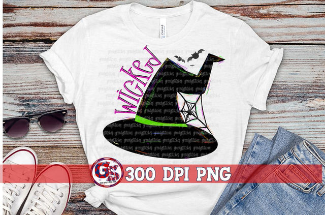 Wicked PNG for Sublimation | Halloween PNG Sublimation Greedy Stitches 
