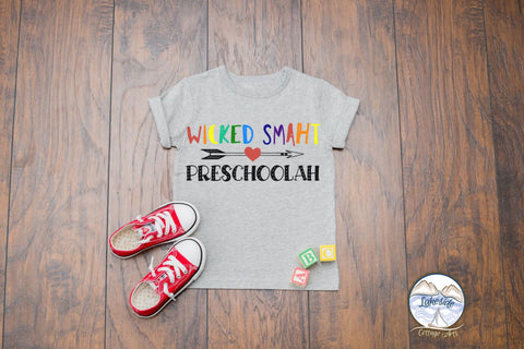 Wicked Smaht Preschoolah SVG Lakeside Cottage Arts 