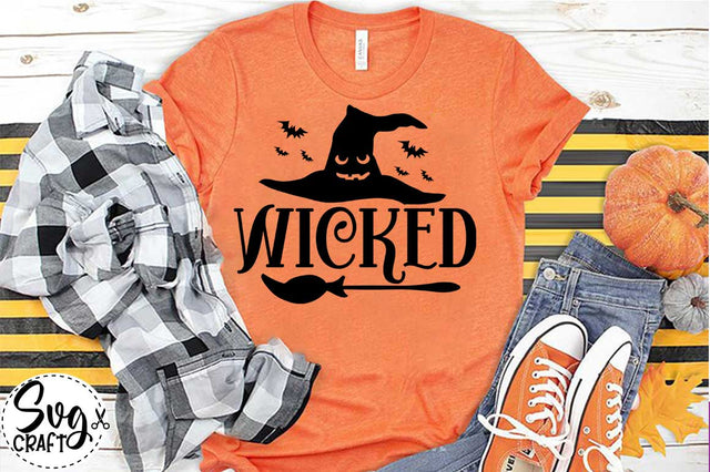 Wicked SVG cut file, Halloween SVG cut file , pumpkin SVG file 31 svg Design SVG Svgcraft 