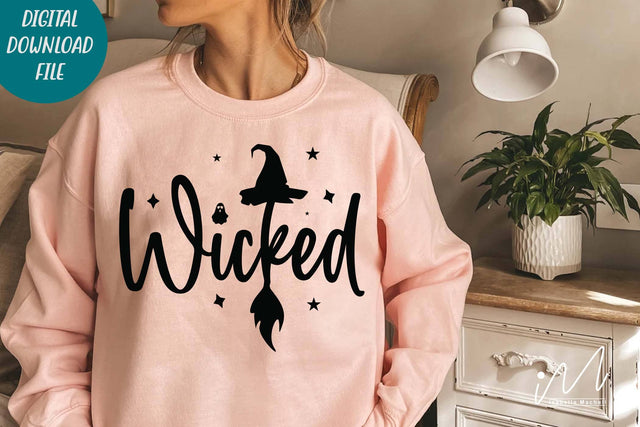 Wicked svg, Wicked t shirt, Halloween Wicked cut files, Halloween cricut, Cut files, Happy Halloween svg, Funny Halloween svg SVG Isabella Machell 