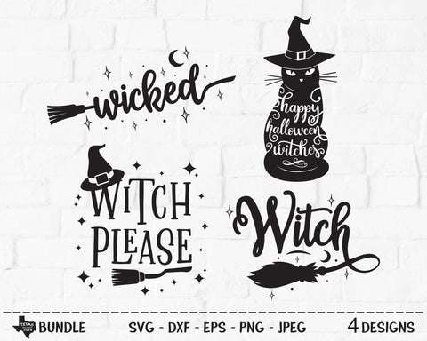 Wicked Witch Bundle | Halloween SVG SVG Texas Southern Cuts 