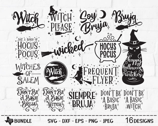 Wicked Witch Super Bundle | Halloween SVG SVG Texas Southern Cuts 