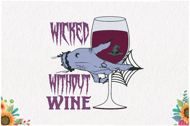 Wicked Without Wine Sublimation Sublimation Jagonath Roy 
