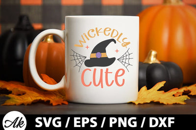 Wickedly Cute Round Sign SVG SVG akazaddesign 