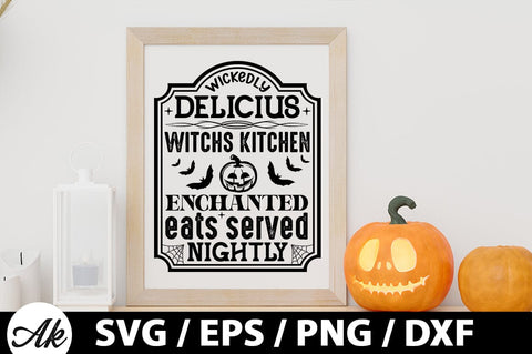 Wickedly delicious witch's kitchen enchanted eats served nightly SVG SVG akazaddesign 