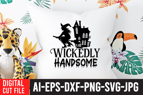 Wickedly Handsome SVG Cut File SVG BlackCatsMedia 