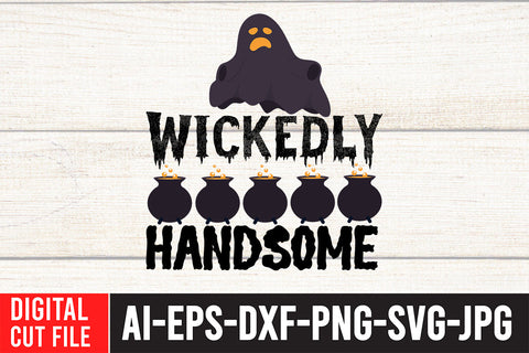 Wickedly Handsome SVG Cut File SVG BlackCatsMedia 