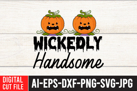 Wickedly Handsome SVG Cut File SVG BlackCatsMedia 