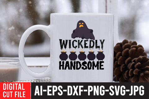 Wickedly Handsome SVG Cut File SVG BlackCatsMedia 