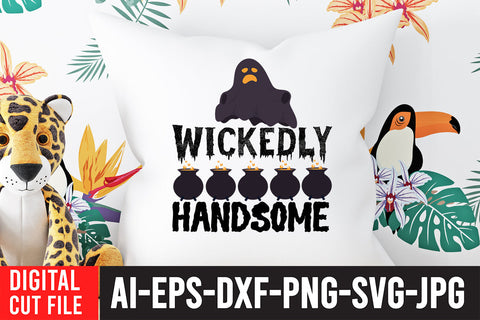Wickedly Handsome SVG Cut File SVG BlackCatsMedia 