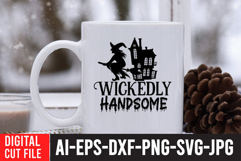 Wickedly Handsome SVG Cut File SVG BlackCatsMedia 