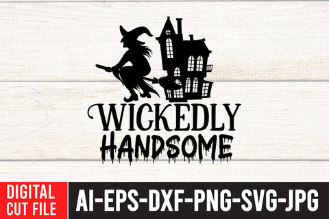 Wickedly Handsome SVG Cut File SVG BlackCatsMedia 