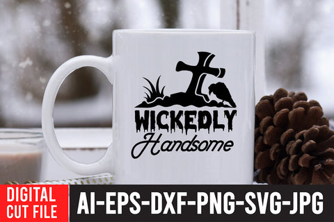 Wickedly Handsome SVG Design SVG BlackCatsMedia 