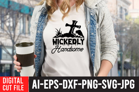 Wickedly Handsome SVG Design SVG BlackCatsMedia 