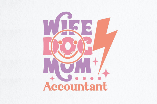 Wife Dog Mom Accountant SVG farhad farhad 