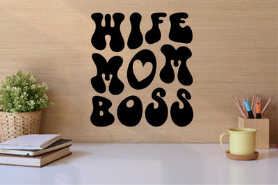 wife mom boss svg SVG SVGista 