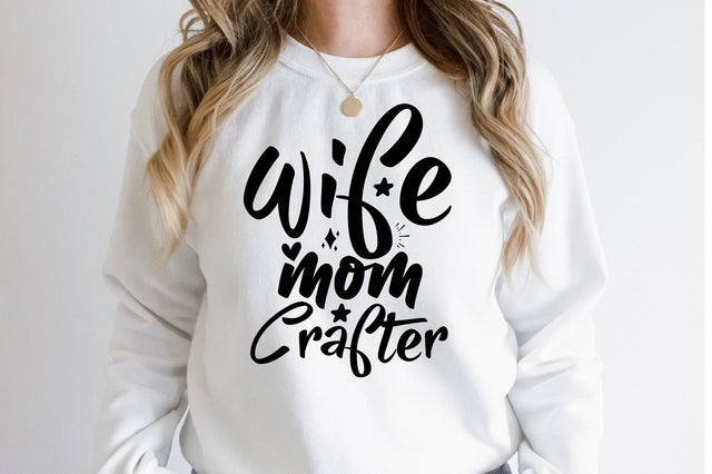 Wife Mom Crafter svg SVG orpitasn 