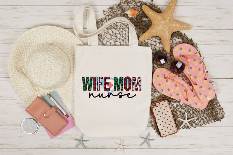 wife mom nurse sublimation Sublimation SVGista 