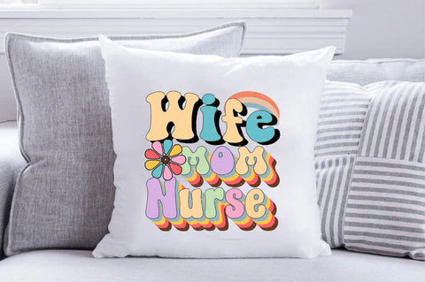 wife mom nurse Sublimation SVGArt 