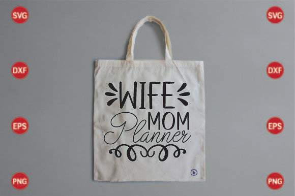 Wife Mom Planner SVG CraftlabSvg29 