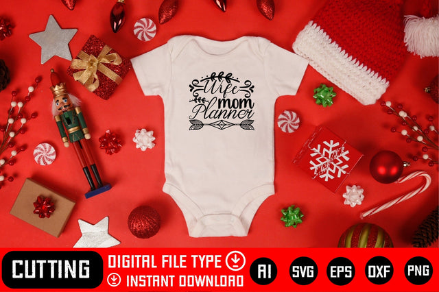 Wife Mom Planner SVG CraftlabSvg29 